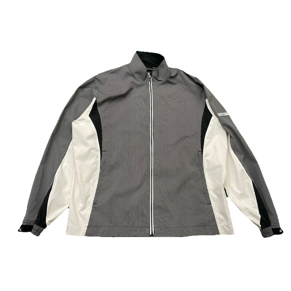 FootJoy Other - FootJoy Dryjoys Hydrolite Rain Jacket Large Black / White Full Zip Windbreaker